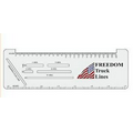 Trucker Logbook Ruler (Raised Edge)